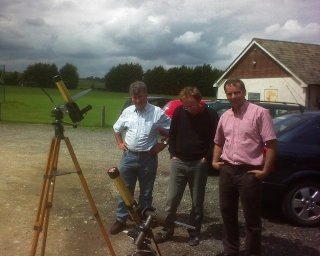 Pat Moles, Paul McGale and Ian Smith and the Blewbury Show in 2007