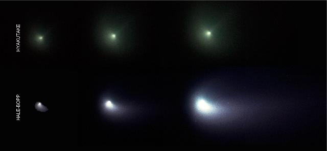 Comet comas (photo)