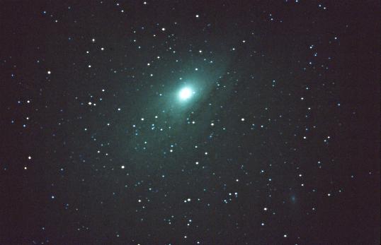 M31 spiral galaxy (photo)