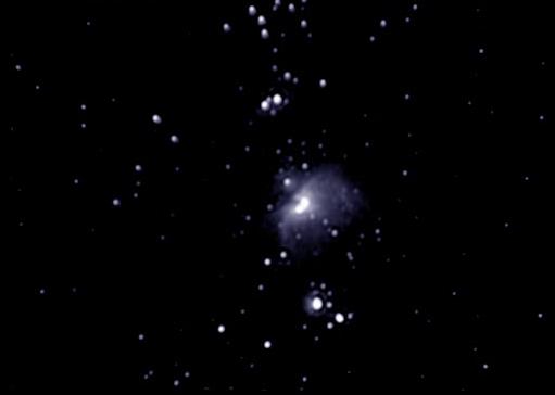 M42, nebula CCD image